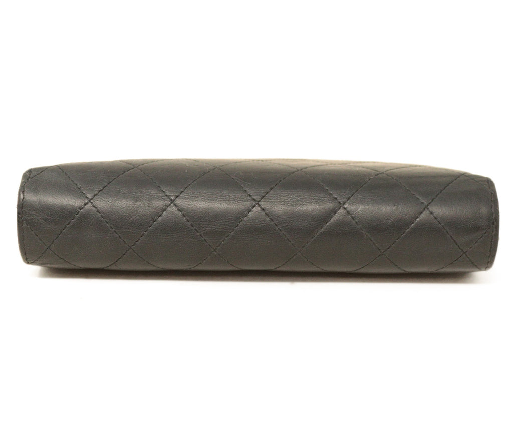 Chanel Black Leather Wallet 4