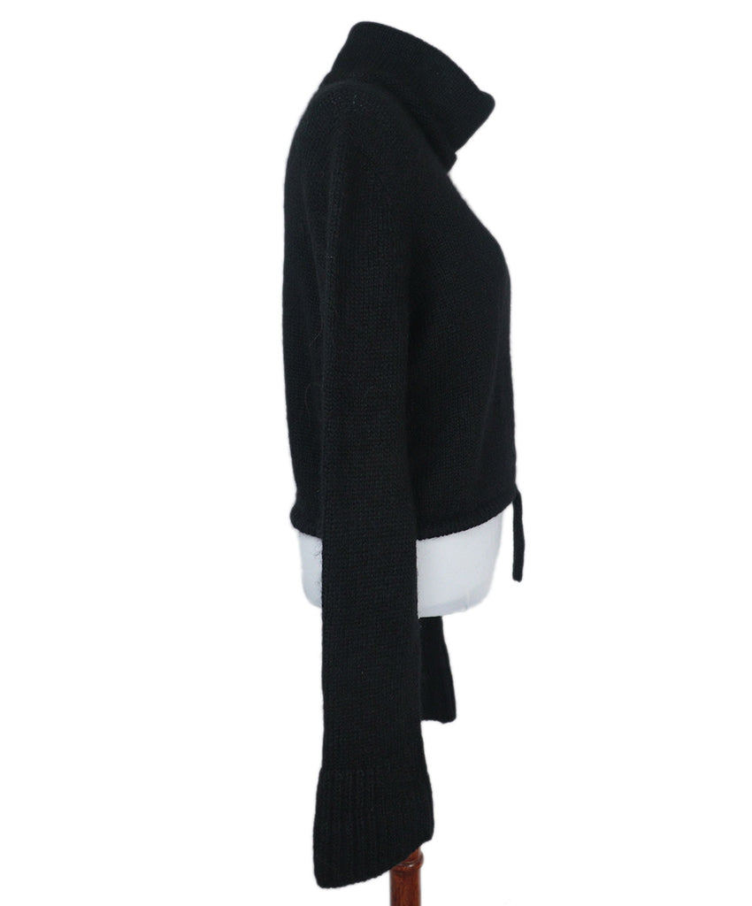 Chanel Black Mohair Turtleneck 1