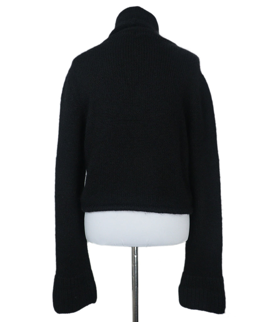 Chanel Black Mohair Turtleneck 2