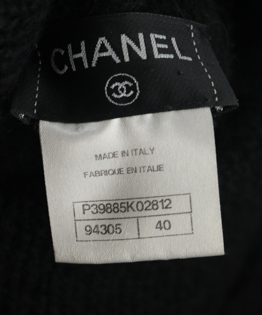 Chanel Black Mohair Turtleneck 3