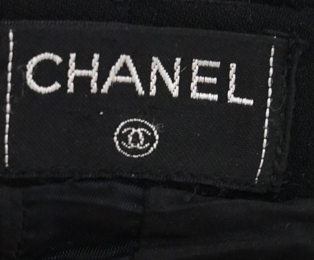 Chanel Black Wool Pants 2