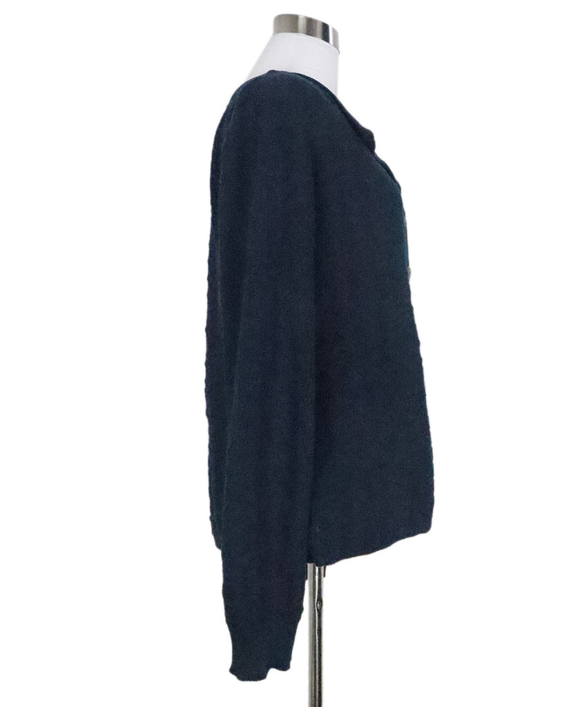 Chanel Navy Cotton Cardigan 1