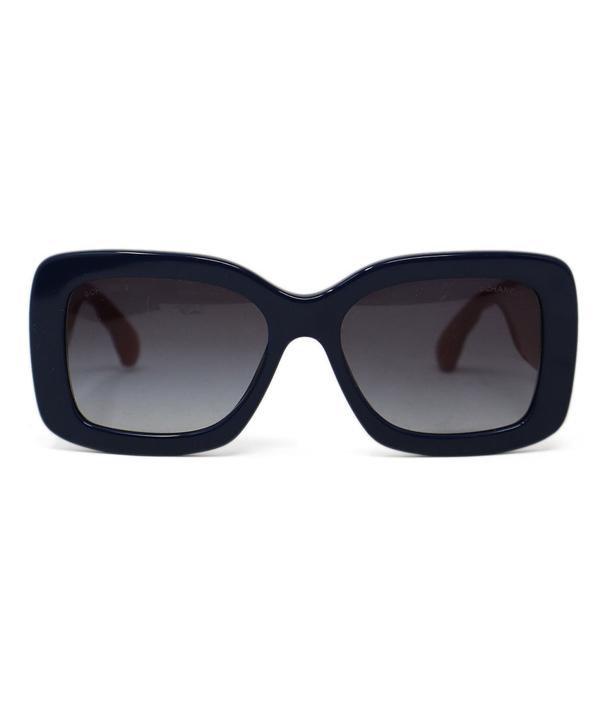 Chanel Navy & Pink Sunglasses 