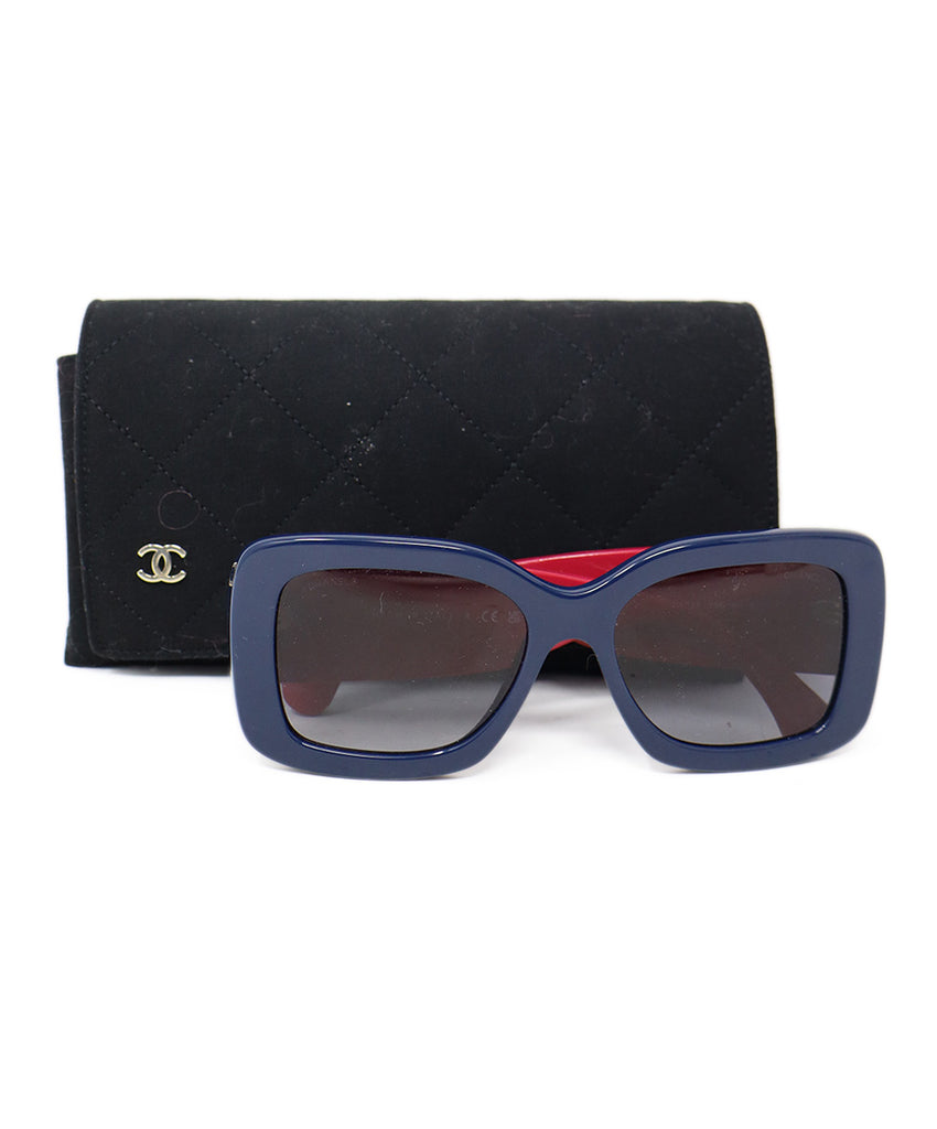 Chanel Navy & Pink Sunglasses 5