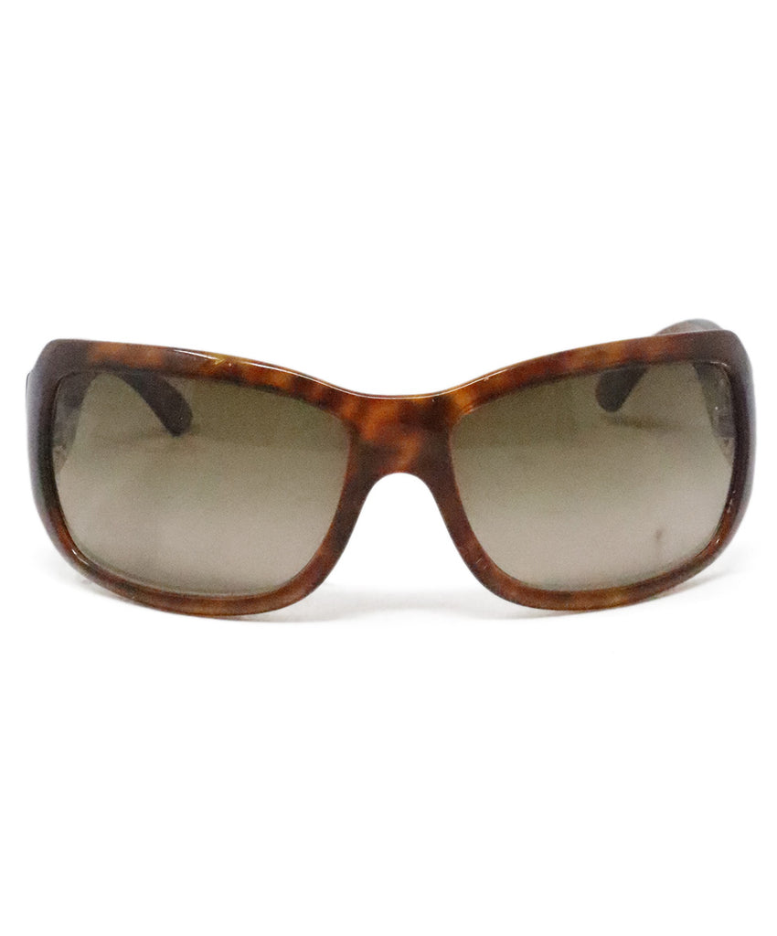 Chanel Tortoise Shell Sunglasses 