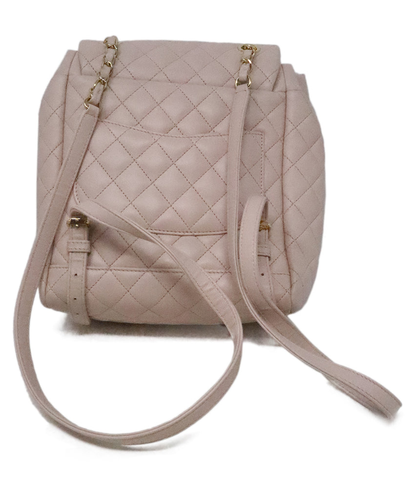 Chanel Pink Quilted Lambskin Urban Spirit Backpack 2