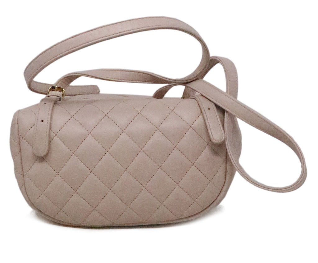 Chanel Pink Quilted Lambskin Urban Spirit Backpack 3