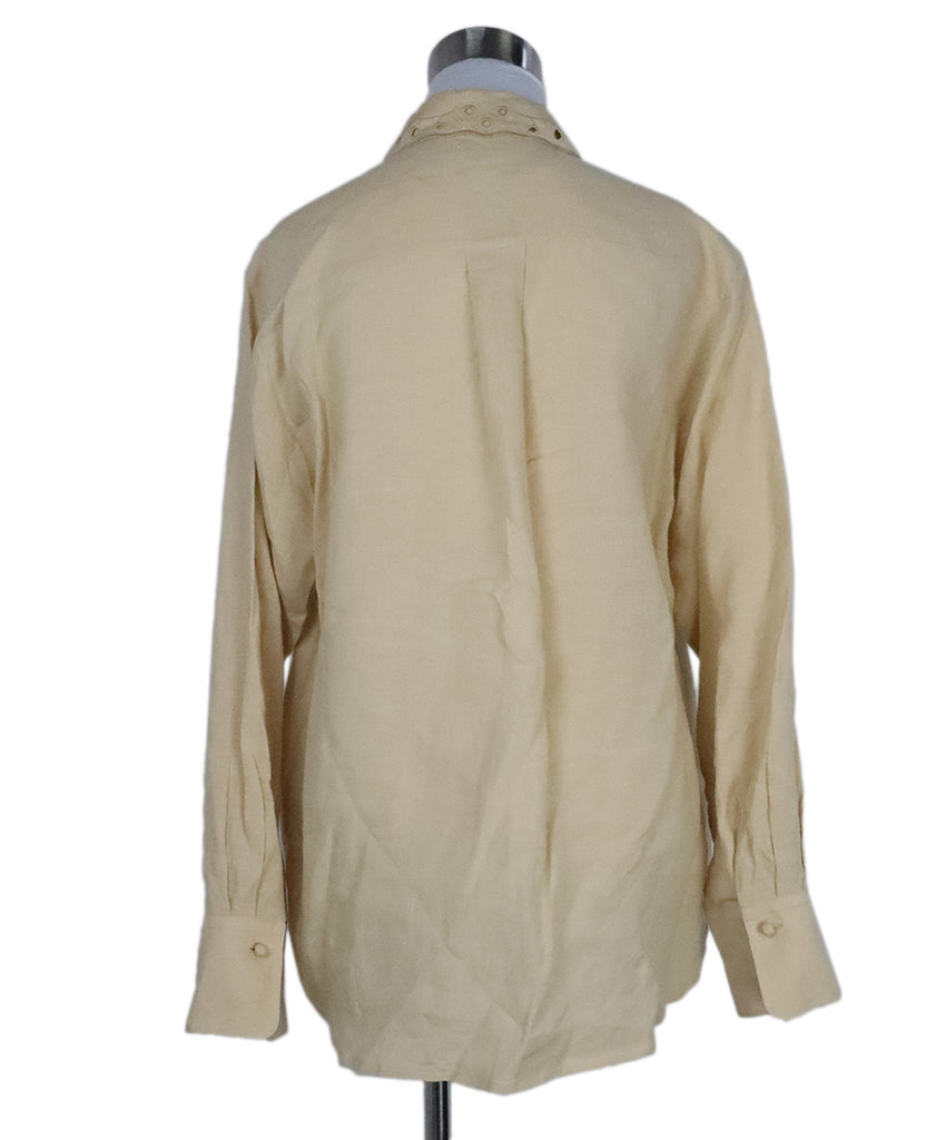 Chloe Cream Cotton Longsleeve Shirt 4