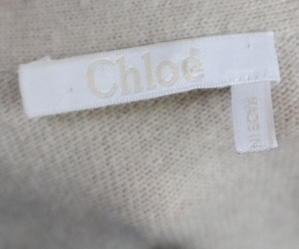 Chloe Oatmeal Wool & Cashmere Sweater 3