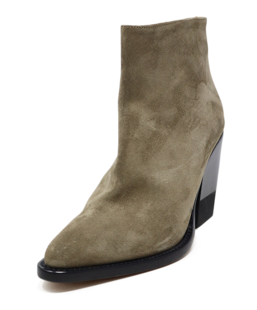 Chloe Taupe Suede Booties 