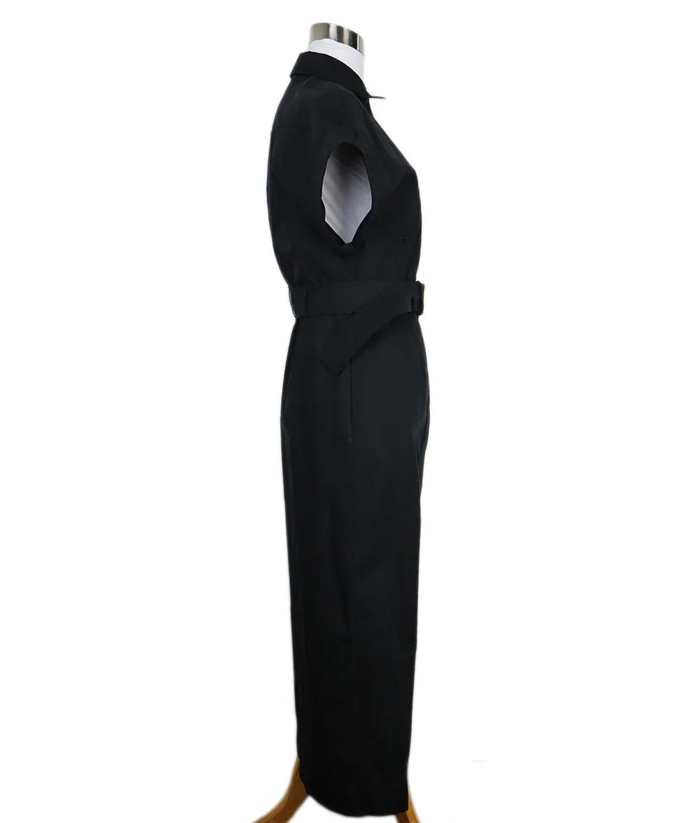 Christian Dior Black Cotton Button Up Dress sz 2 l Michael's Luxury Consignment Michael's Consignment NYC Christian Dior Black Cotton Button Up Dress sz 2 l Michael's Luxury Consignment Michael's Consignment NYC