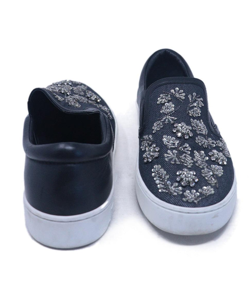 Christian Dior Denim Embellished Sneakers 2