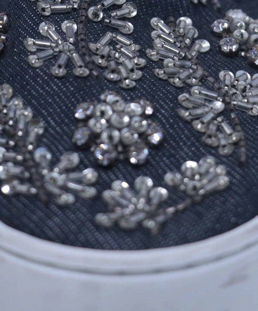 Christian Dior Denim Embellished Sneakers 5