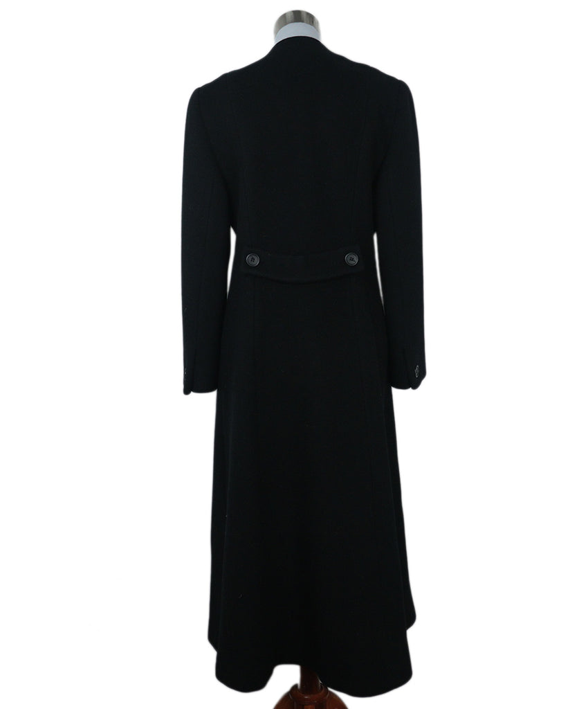 Christian Dior Black Wool Coat 2