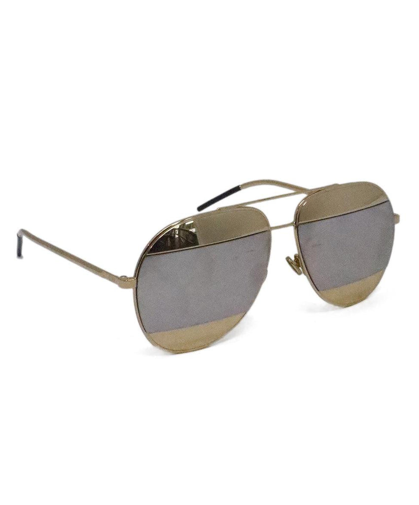 Christian Dior Gold Sunglasses 1