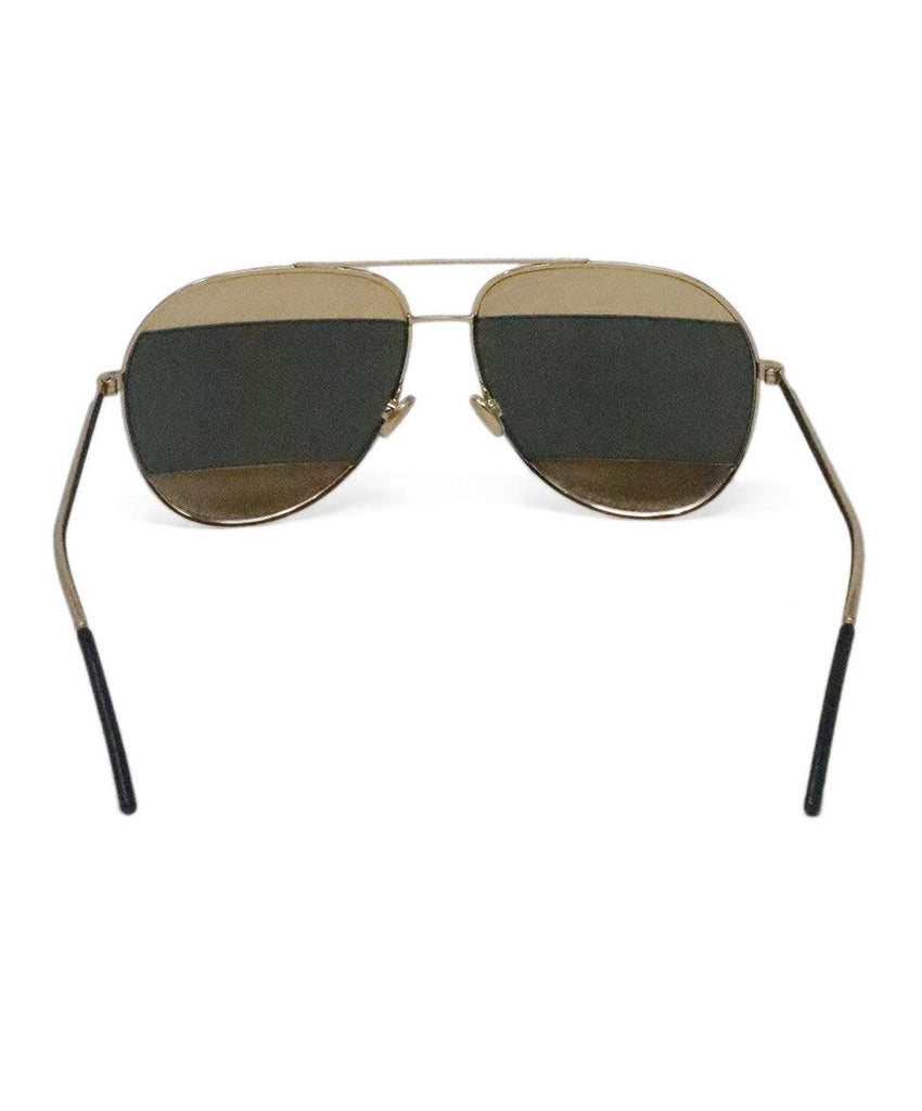 Christian Dior Gold Sunglasses 4