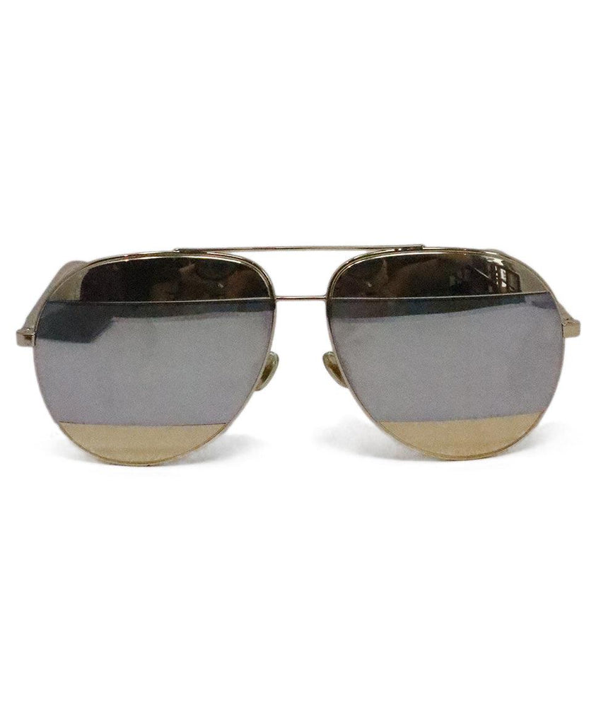 Christian Dior Gold Sunglasses 