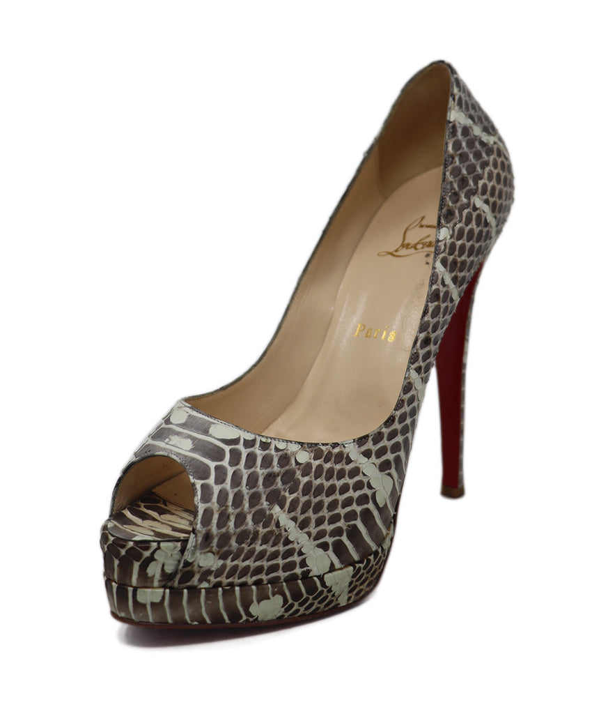 Christian Louboutin Python Heels 