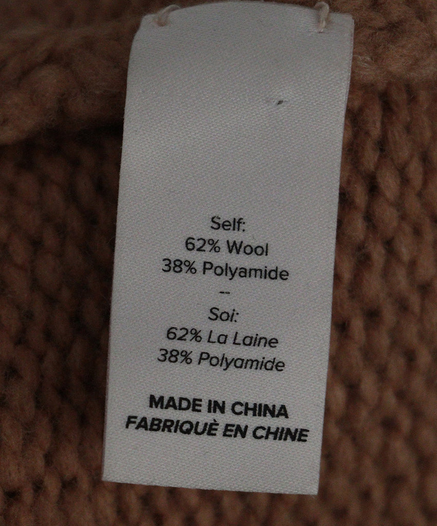 Cinq a' sept Peach Neutral Wool Sweater 4