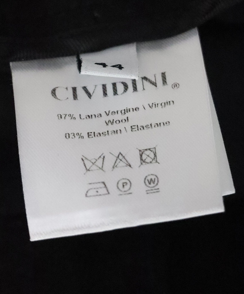 Cividini Black Wool Pants 3