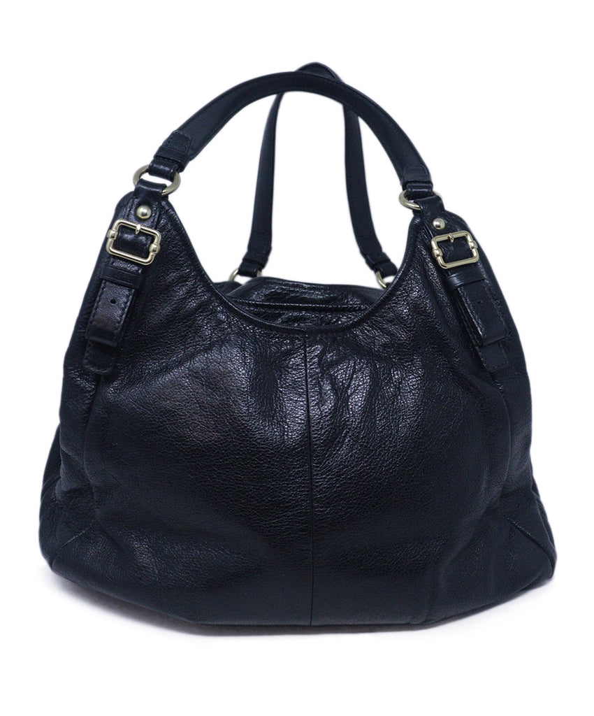 Coach Black Leather Hobo Bag 2