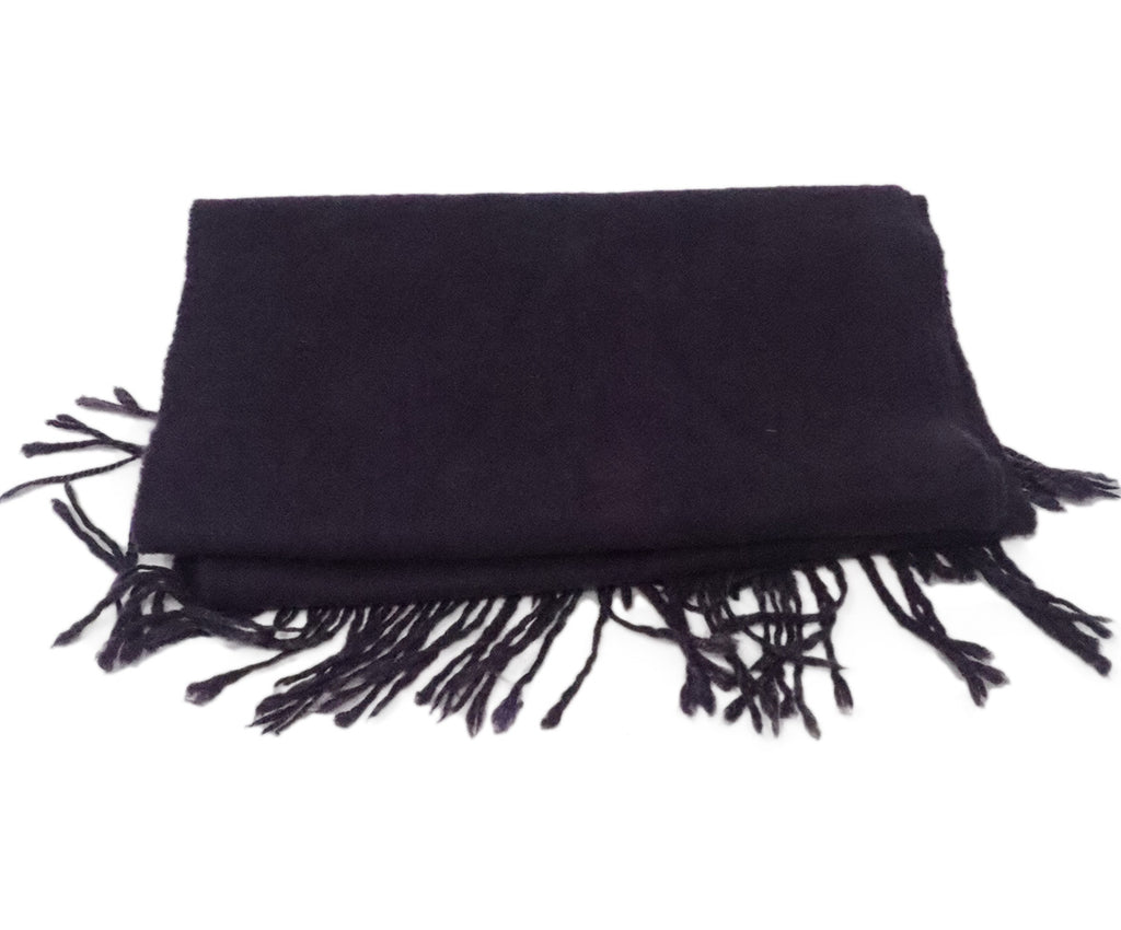 Coach Purple Cashmere Scarf 2