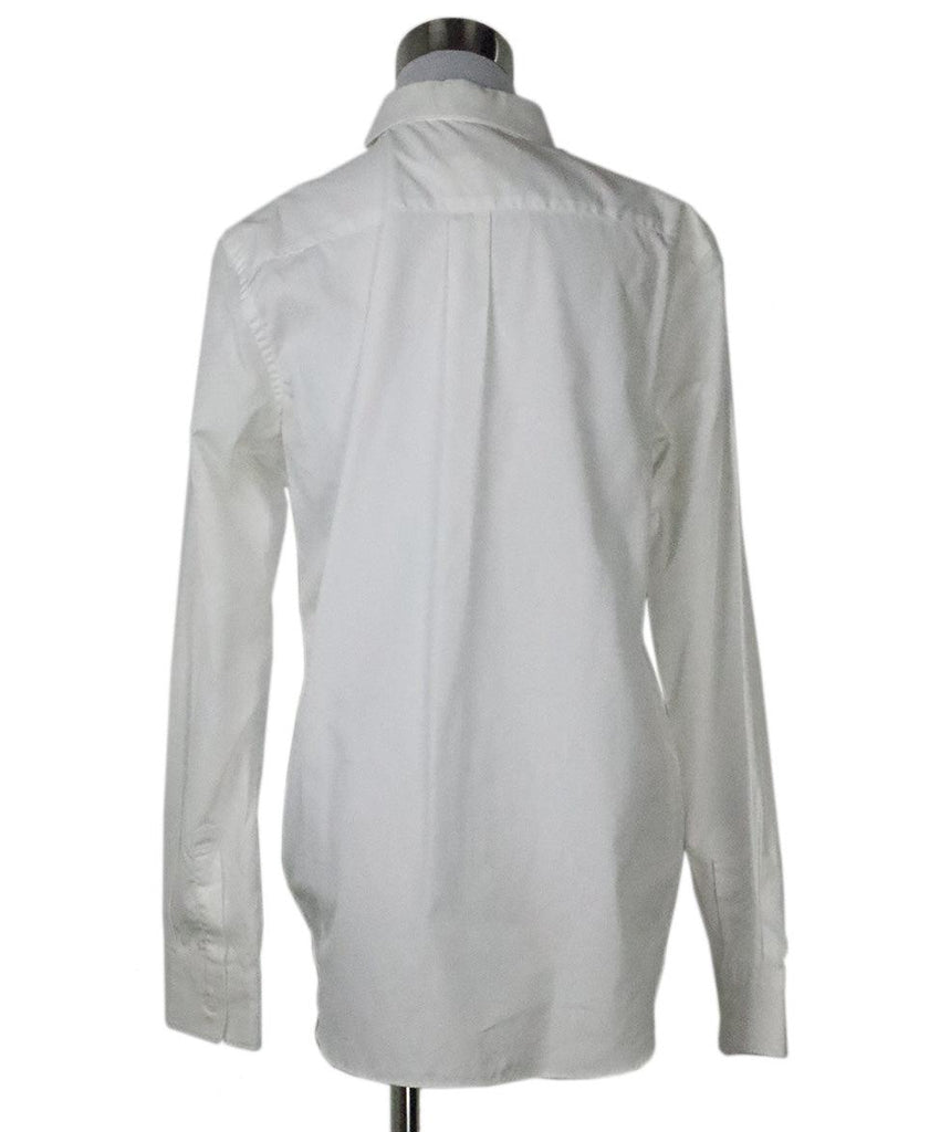 Comme Des Garcons White Cotton Shirt 2