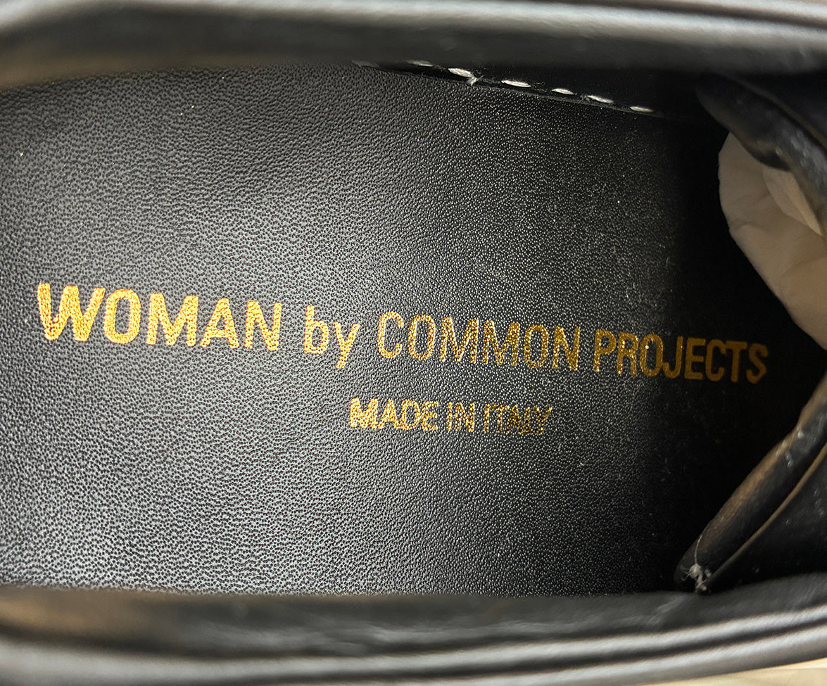 Common Projects Black Leather Sneakers W/Tags sz 10 l Michael's Luxury Consignment – Michael's Consignment NYC