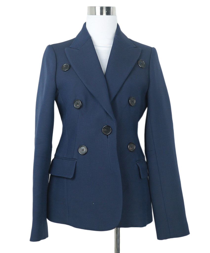 Derek Lam Navy Wool Blazer 