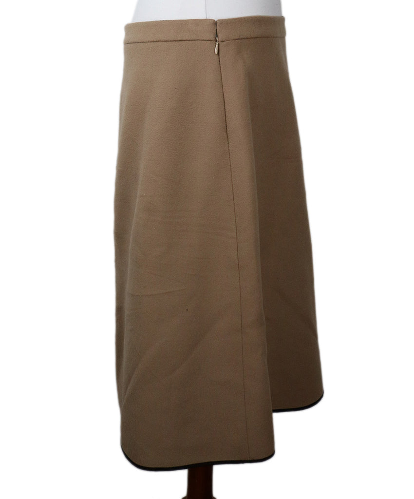 Derek Lam Tan & Black Wool Skirt 1