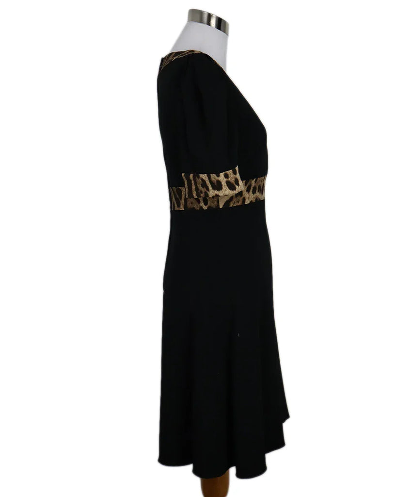 Dolce & Gabbana Black Leopard Print Dress sz 0 l Michael's Luxury  Consignment – Michael's Consignment NYC