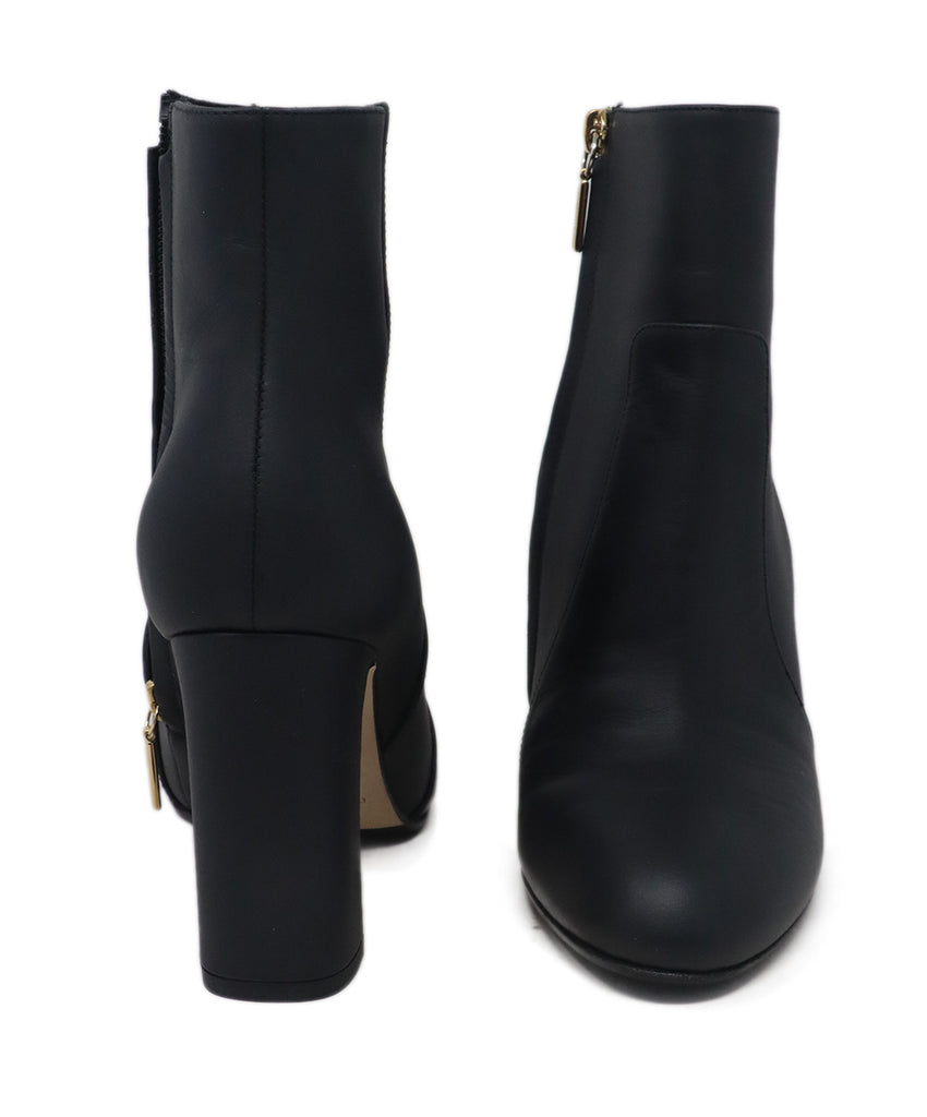 Dolce & Gabbana Black Leather Booties 2