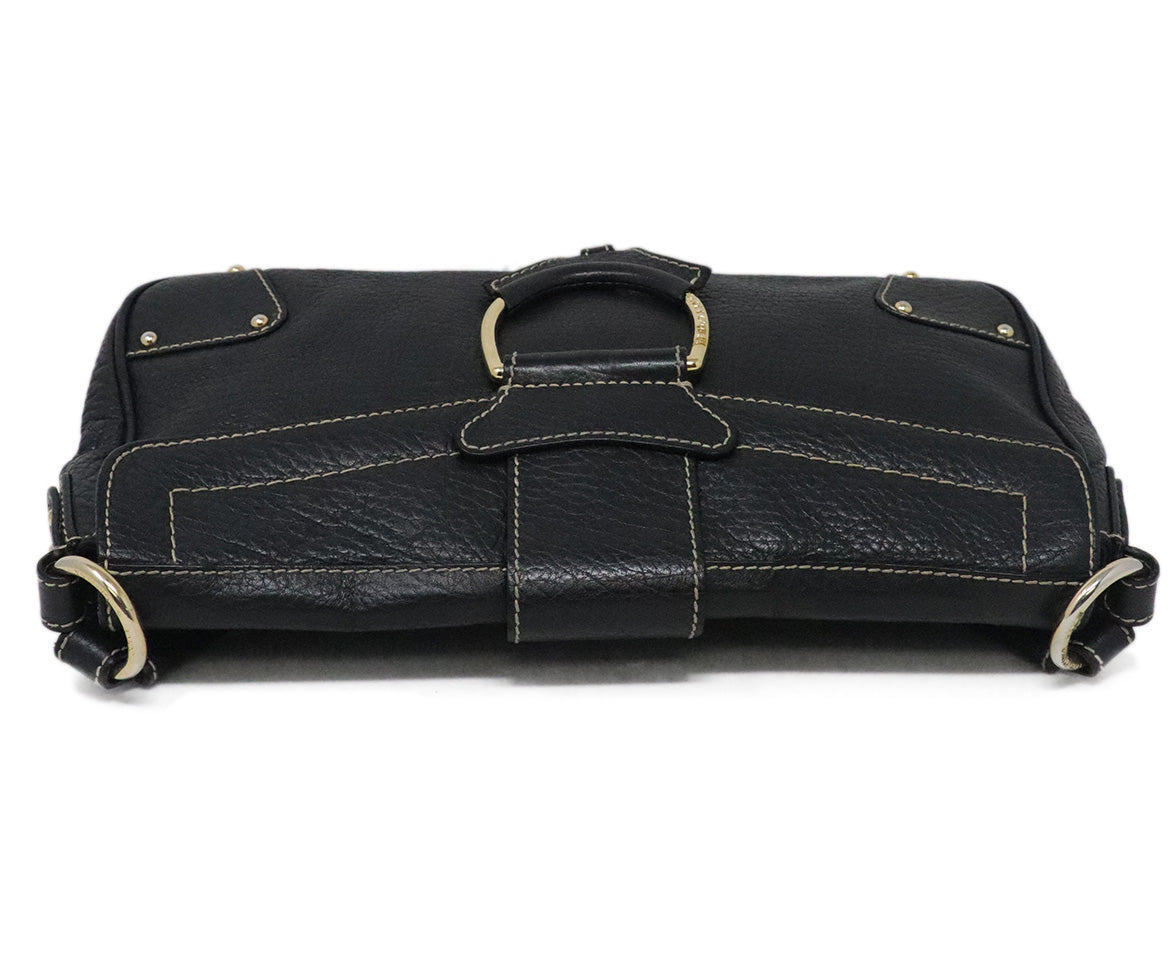 Black Dolce&Gabbana Leather Clutch Bag