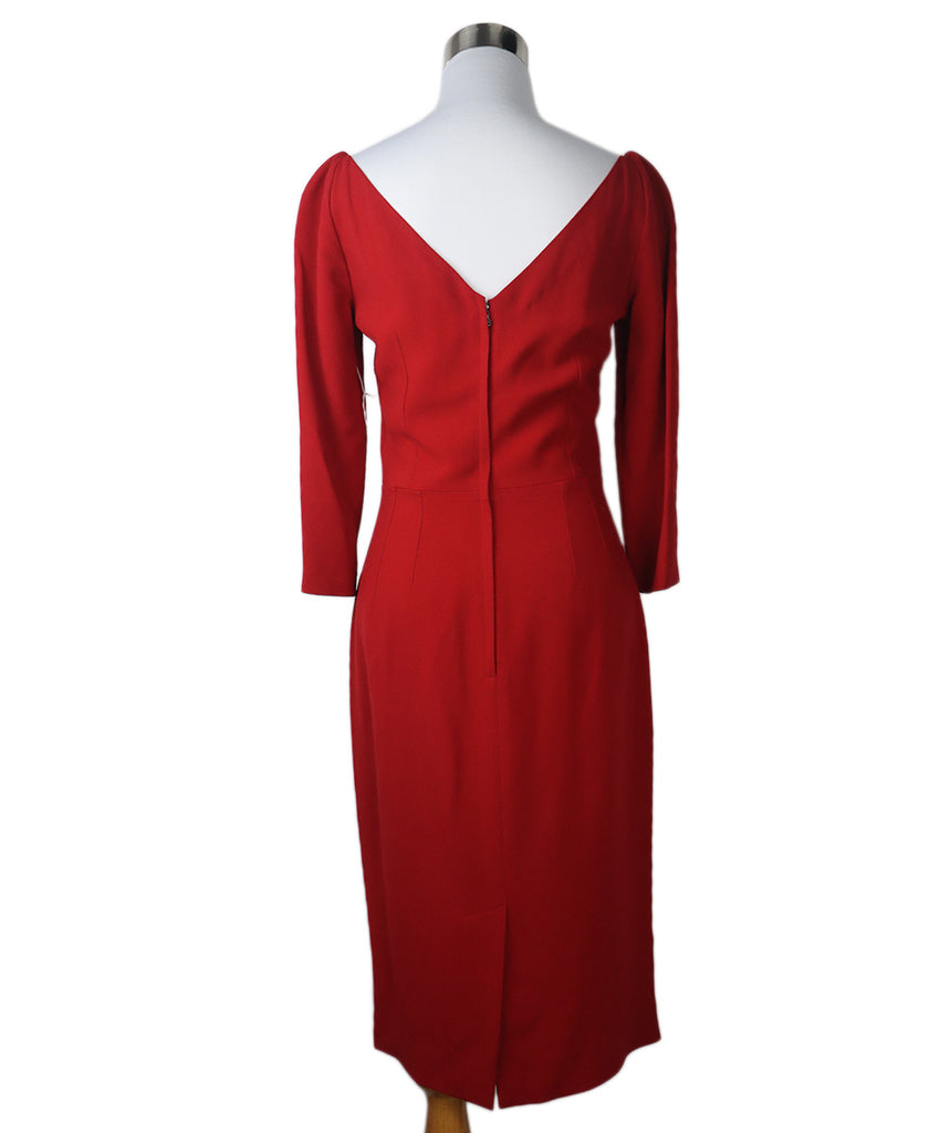 Dolce & Gabbana Red Viscose Dress 2