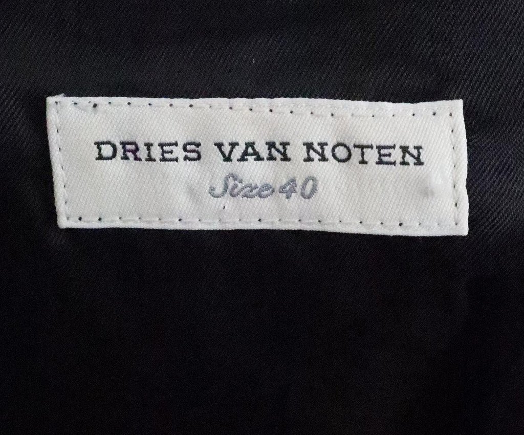 Dries Van Noten Black & Silver Dress 3