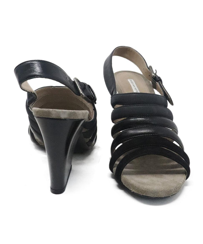 Dries Van Noten Black Suede & Leather Sandals 2