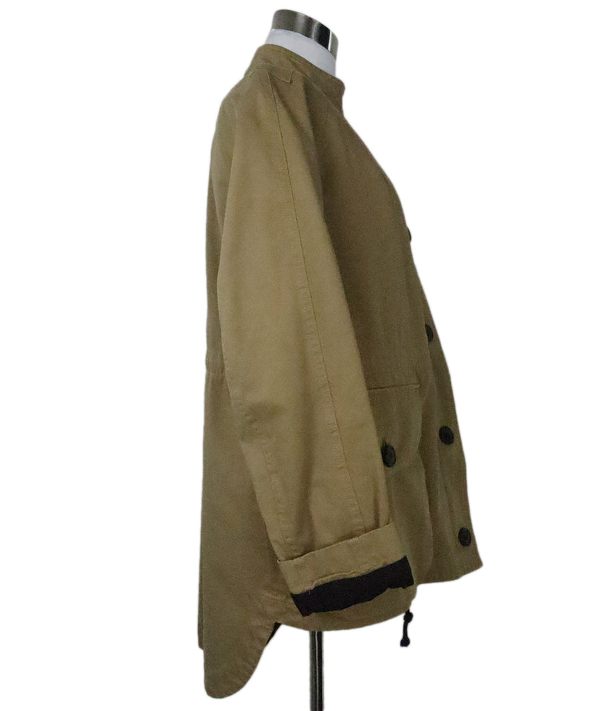 Dries Van Noten Khaki Cotton Jacket 1