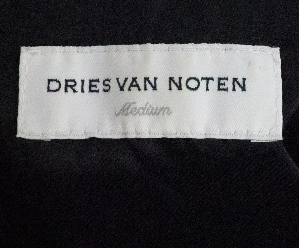 Dries Van Noten Red & Gold Applique Vest 3