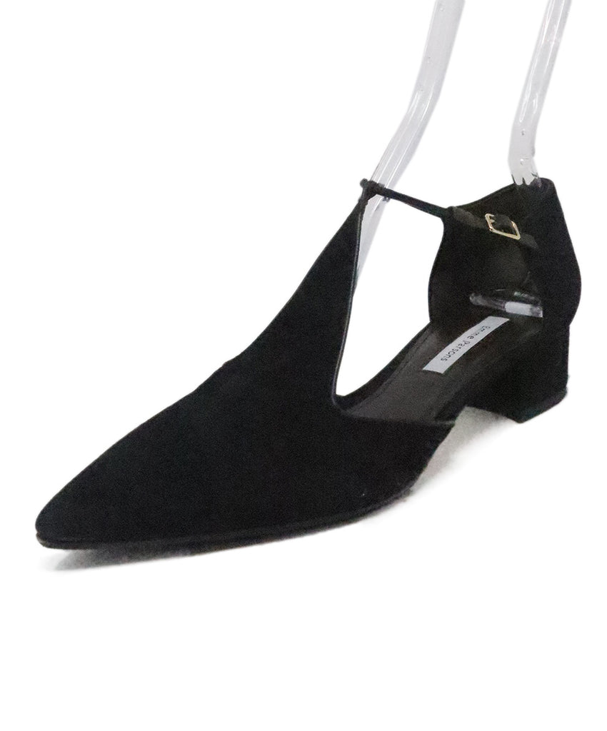 Emme Parsons Black Suede Flats 