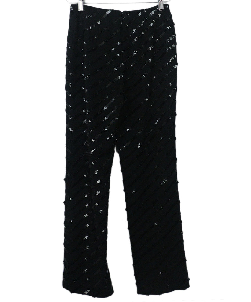 Emporio Armani Black Sequin Pants 1