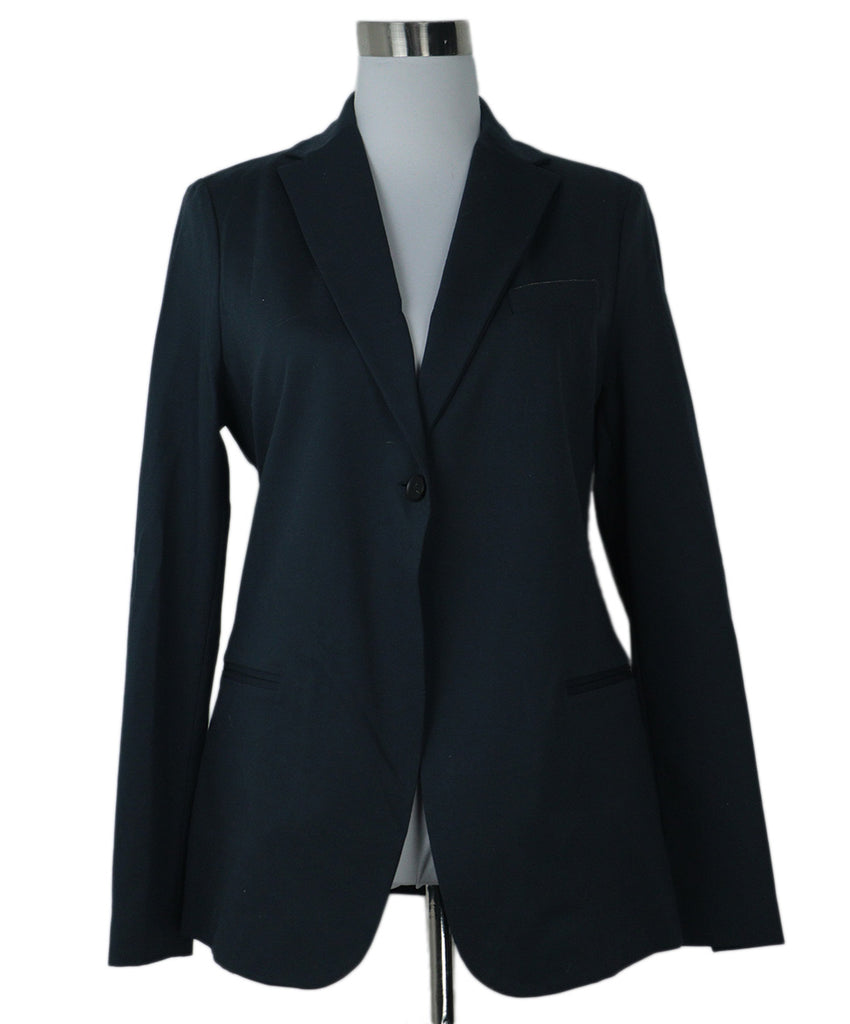 Fabiana Filippi Navy Cotton Jacket 