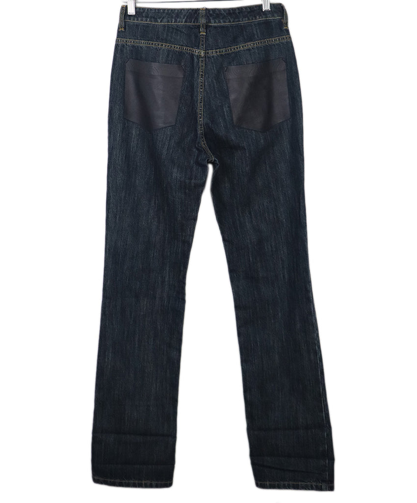 Ferragamo Blue Denim Pants 1