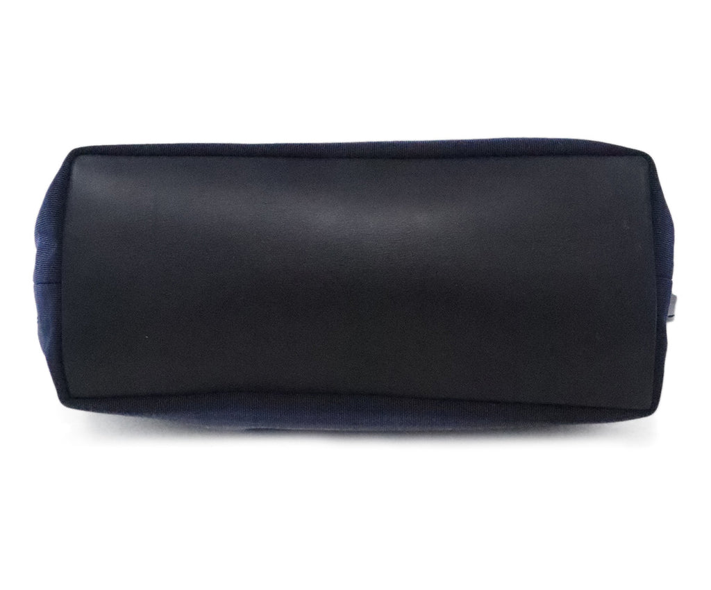 Ferragamo Blue Grosgrain Shoulder Bag 3