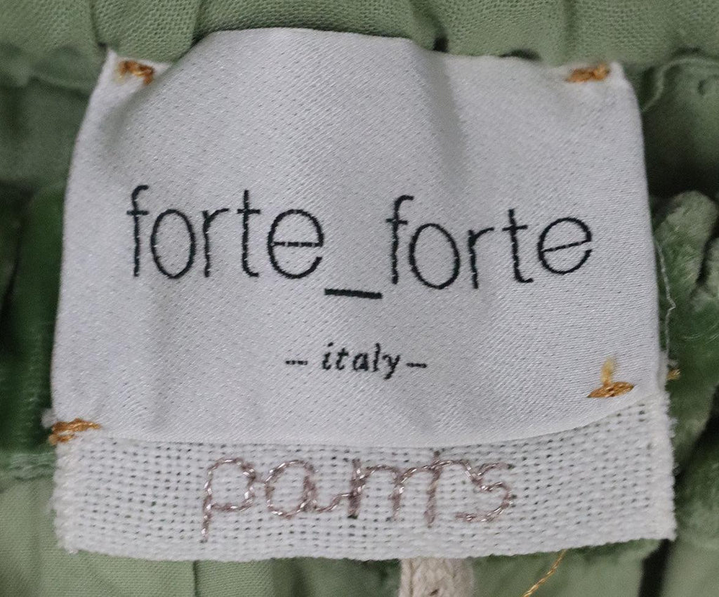 Forte Forte Green Cotton Pants 2