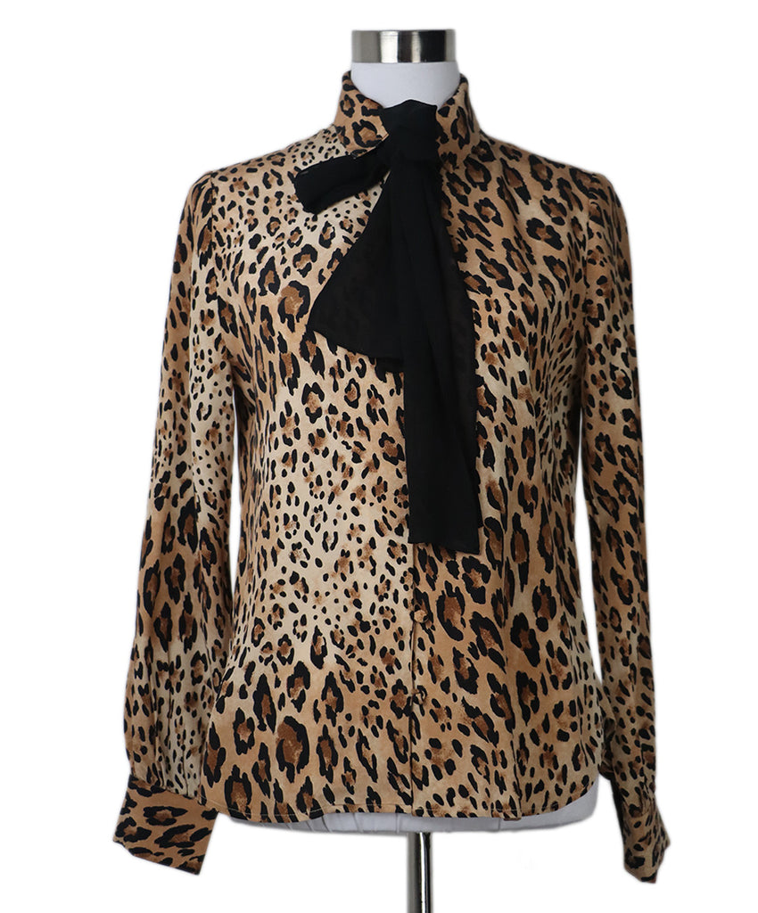 Frame Animal Print Blouse 