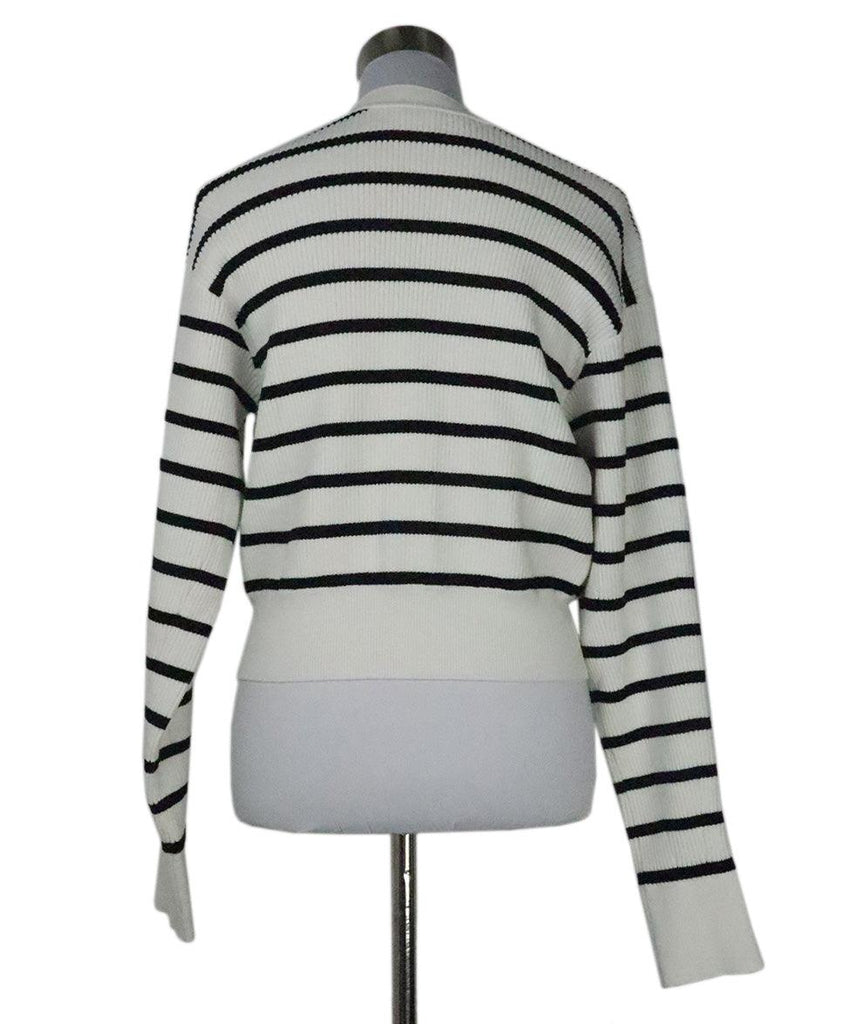 Frame B&W Striped Cardigan 2