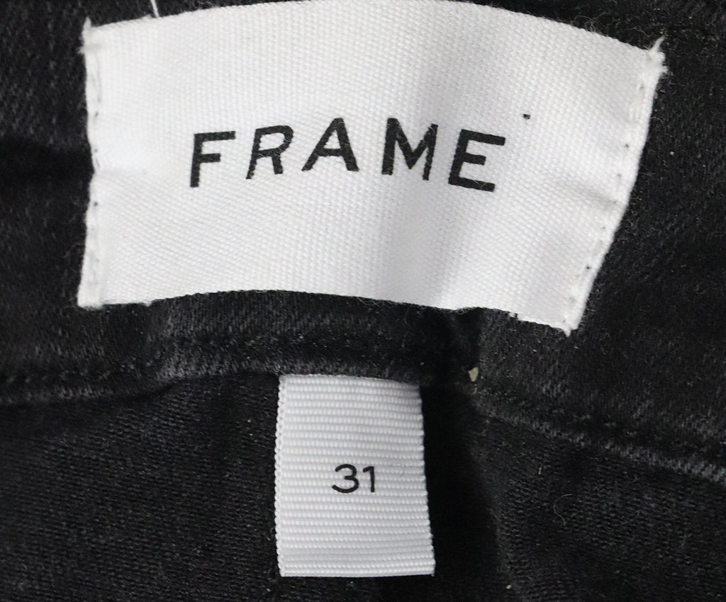 Frame Black Denim Pants 2