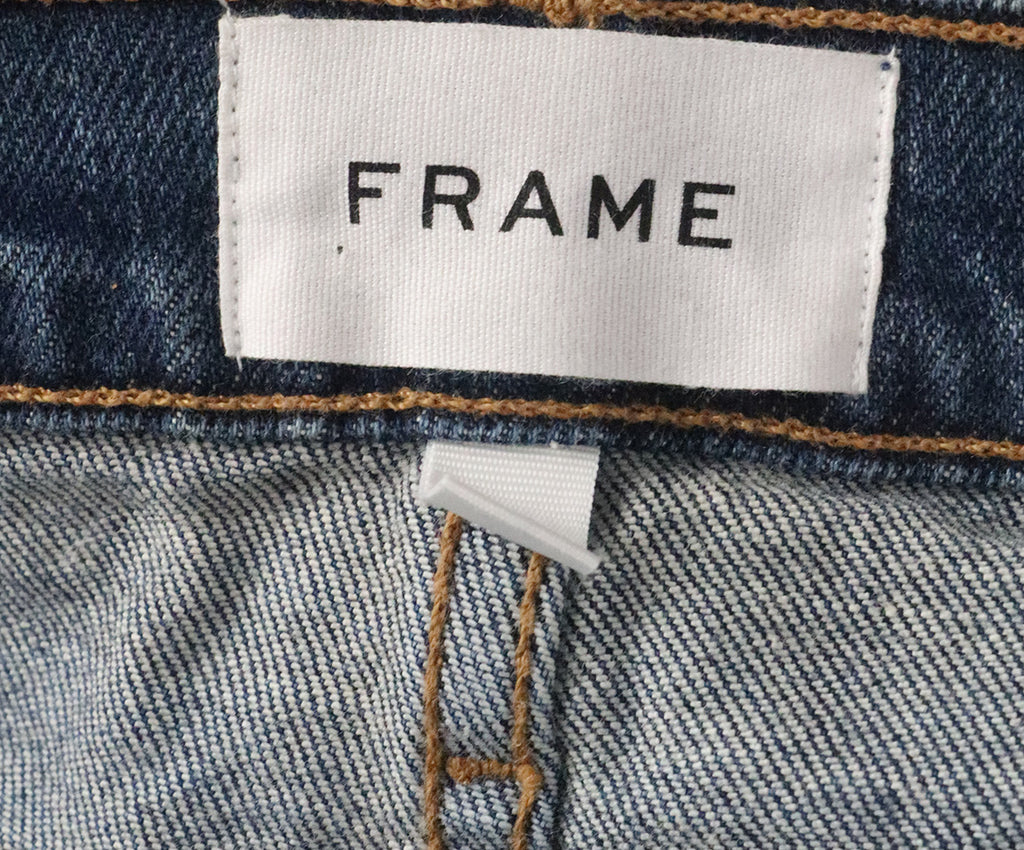 Frame Blue Denim Pants 2