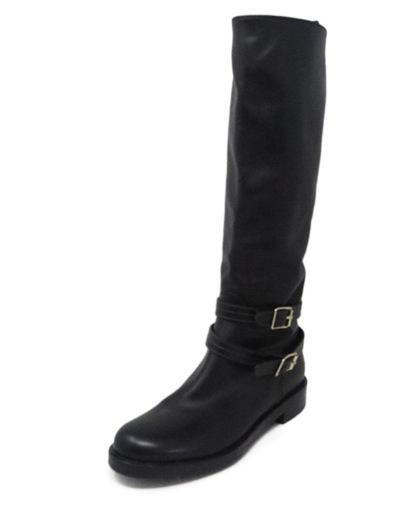 Gianvito Rossi Black Leather Boots 