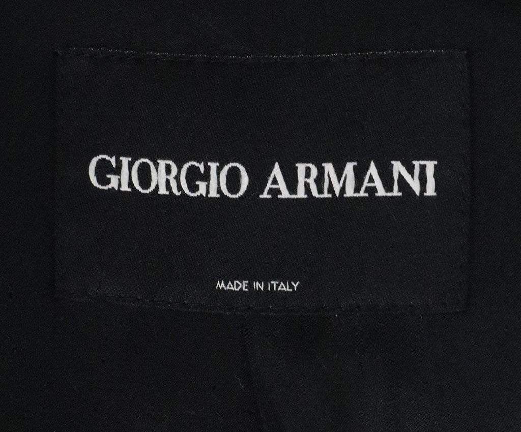 Giorgio Armani Black Fleece Jacket 3